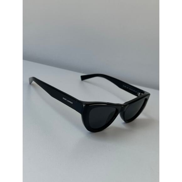 NEW Saint Laurent SL676 Cat Eye Sunglasses in Black - Picture 5 of 8